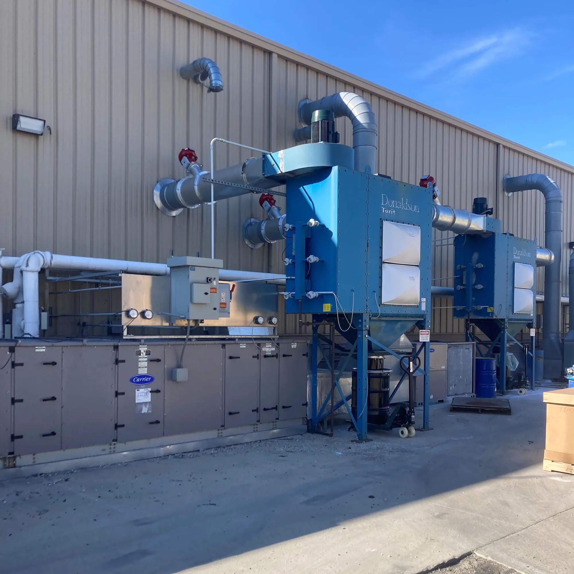 dust collector cartridge system